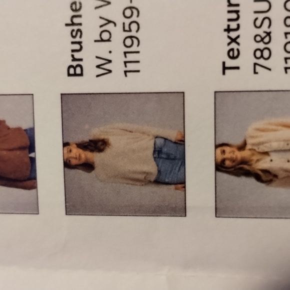 Wantable Brand Brushed Rib Intermingle Dolman Top in Oatmeal Color XL - Picture 6 of 6